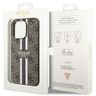 Guess GUHMP15LP4RPSW iPhone 15 Pro 6.1" brązowy/brown hardcase 4G Printed Stripes MagSafe na NearMe.pl