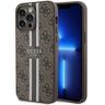 Guess GUHMP15XP4RPSW iPhone 15 Pro Max 6.7" brązowy/brown hardcase 4G Printed Stripes MagSafe na NearMe.pl