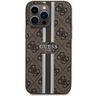 Guess GUHMP15XP4RPSW iPhone 15 Pro Max 6.7" brązowy/brown hardcase 4G Printed Stripes MagSafe na NearMe.pl