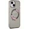 Guess GUHMP15SHFWFCK iPhone 15 / 14 / 136.1" czarny/black hardcase IML Flowers Wreatch MagSafe na NearMe.pl