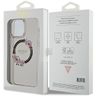 Guess GUHMP15XHFWFCK iPhone 15 Pro Max 6.7" czarny/black hardcase IML Flowers Wreatch MagSafe na NearMe.pl