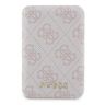 Guess Powerbank indukcyjny 15WGUPB5FP4EMGP 5000mAh różowy/pink 4G Leather Metal Logo MagSafe na NearMe.pl