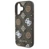 Guess GUHMP16SP4PWPW iPhone 16 6.1" brązowy/brown hardcase Peony On 4G Background MagSafe na NearMe.pl