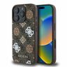 Guess GUHMP16LP4PWPW iPhone 16 Pro6.3" brązowy/brown hardcase Peony On 4G Background MagSafe na NearMe.pl