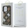 Guess GUHMP16XP4PWPW iPhone 16 Pro Max 6.9" brązowy/brown hardcase Peony On 4G Background MagSafe na NearMe.pl