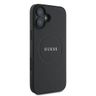 Guess GUHMP16MPGHSMMK iPhone 16 Plus 6.7" czarny/black hardcase Grained Ring MagSafe na NearMe.pl