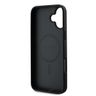 Guess GUHMP16MPGHSMMK iPhone 16 Plus 6.7" czarny/black hardcase Grained Ring MagSafe na NearMe.pl