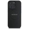 Guess GUHMP16XPGHSMMK iPhone 16 Pro Max 6.9" czarny/black hardcase Grained Ring MagSafe na NearMe.pl