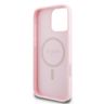 Guess GUHMP15XPGHSMMP iPhone 15 Pro Max 6.7" różowy/pink hardcase Grained Ring MagSafe na NearMe.pl