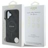 Guess GUHMP16SG4GFRK iPhone 16 6.1" czarny/black hardcase 4G Ring Classic Logo MagSafe na NearMe.pl