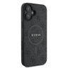 Guess GUHMP16MG4GFRK iPhone 16 Plus 6.7" czarny/black hardcase 4G Ring Classic Logo MagSafe na NearMe.pl