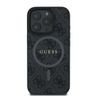 Guess GUHMP16LG4GFRK iPhone 16 Pro 6.3" czarny/black hardcase 4G Ring Classic Logo MagSafe na NearMe.pl