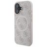 Guess GUHMP16SG4GFRP iPhone 16 6.1" różowy/pink hardcase 4G Ring Classic Logo MagSafe na NearMe.pl