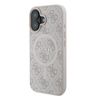 Guess GUHMP16MG4GFRP iPhone 16 Plus 6.7" różowy/pink hardcase 4G Ring Classic Logo MagSafe na NearMe.pl