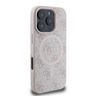 Guess GUHMP16LG4GFRP iPhone 16 Pro6.3" różowy/pink hardcase 4G Ring Classic Logo MagSafe na NearMe.pl