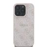 Guess GUHMP16LG4GFRP iPhone 16 Pro6.3" różowy/pink hardcase 4G Ring Classic Logo MagSafe na NearMe.pl
