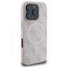 Guess GUHMP16XG4GFRP iPhone 16 Pro Max 6.9" różowy/pink hardcase 4G Ring Classic Logo MagSafe na NearMe.pl
