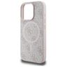 Guess GUHMP16XG4GFRP iPhone 16 Pro Max 6.9" różowy/pink hardcase 4G Ring Classic Logo MagSafe na NearMe.pl