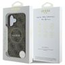Guess GUHMP16SG4GFRW iPhone 16 6.1" brązowy/brown hardcase 4G Ring Classic Logo MagSafe na NearMe.pl
