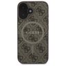 Guess GUHMP16SG4GFRW iPhone 16 6.1" brązowy/brown hardcase 4G Ring Classic Logo MagSafe na NearMe.pl