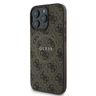 Guess GUHMP16LG4GFRW iPhone 16 Pro6.3" brązowy/brown hardcase 4G Ring Classic Logo MagSafe na NearMe.pl