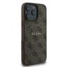 Guess GUHMP16LG4GFRW iPhone 16 Pro6.3" brązowy/brown hardcase 4G Ring Classic Logo MagSafe na NearMe.pl
