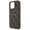 Guess GUHMP16XG4GFRW iPhone 16 Pro Max 6.9" brązowy/brown hardcase 4G Ring Classic Logo MagSafe na NearMe.pl