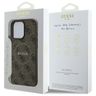 Guess GUHMP16XG4GFRW iPhone 16 Pro Max 6.9" brązowy/brown hardcase 4G Ring Classic Logo MagSafe na NearMe.pl
