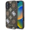 Guess GUHMP16SP4RPSW iPhone 16 6.1" brązowy/brown hardcase 4G Printed Stripes MagSafe na NearMe.pl
