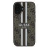 Guess GUHMP16MP4RPSW iPhone 16 Plus brązowy/brown hardcase 4G Printed Stripes MagSafe na NearMe.pl