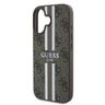 Guess GUHMP16MP4RPSW iPhone 16 Plus brązowy/brown hardcase 4G Printed Stripes MagSafe na NearMe.pl