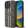 Guess GUHMP16XP4RPSW iPhone 16 Pro Max 6.9" brązowy/brown hardcase 4G Printed Stripes MagSafe na NearMe.pl