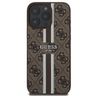 Guess GUHMP16XP4RPSW iPhone 16 Pro Max 6.9" brązowy/brown hardcase 4G Printed Stripes MagSafe na NearMe.pl