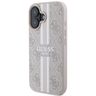 Guess GUHMP16SP4RPSP iPhone 16 6.1"różowy/pink hardcase 4G Printed Stripes MagSafe na NearMe.pl