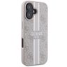 Guess GUHMP16SP4RPSP iPhone 16 6.1"różowy/pink hardcase 4G Printed Stripes MagSafe na NearMe.pl