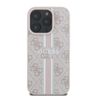 Guess GUHMP16LP4RPSP iPhone 16 Pro 6.3" różowy/pink hardcase 4G Printed Stripes MagSafe na NearMe.pl
