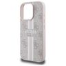 Guess GUHMP16XP4RPSP iPhone 16 Pro Max 6.9" różowy/pink hardcase 4G Printed Stripes MagSafe na NearMe.pl