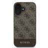 Guess GUHCP16MG4GLBR iPhone 16 Plus 6.7" brązowy/brown hardcase 4G Bottom Stripe na NearMe.pl