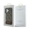 Guess GUHCP16MG4GLBR iPhone 16 Plus 6.7" brązowy/brown hardcase 4G Bottom Stripe na NearMe.pl