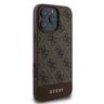 Guess GUHCP16LG4GLBR iPhone 16 Pro 6.3" brązowy/brown hardcase 4G Bottom Stripe na NearMe.pl