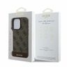 Guess GUHCP16LG4GLBR iPhone 16 Pro 6.3" brązowy/brown hardcase 4G Bottom Stripe na NearMe.pl