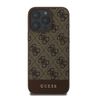 Guess GUHCP16XG4GLBR iPhone 16 Pro Max6.9" brązowy/brown hardcase 4G Bottom Stripe na NearMe.pl