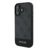 Guess GUHCP16MG4GLGR iPhone 16 Plus 6.7" szary/grey hardcase 4G Bottom Stripe na NearMe.pl