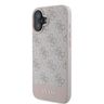 Guess GUHCP16SG4GLPI iPhone 16 6.1" różowy/pink hardcase 4G Bottom Stripe na NearMe.pl