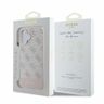 Guess GUHCP16SG4GLPI iPhone 16 6.1" różowy/pink hardcase 4G Bottom Stripe na NearMe.pl