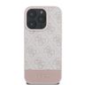 Guess GUHCP16LG4GLPI iPhone 16 Pro 6.3" różowy/pink hardcase 4G Bottom Stripe na NearMe.pl