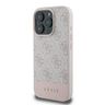 Guess GUHCP16XG4GLPI iPhone 16 Pro Max 6.9" różowy/pink hardcase 4G Bottom Stripe na NearMe.pl