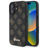 Guess GUHMP16SPGPYSK iPhone 16 6.1" czarny/black hardcase Peony Script MagSafe na NearMe.pl