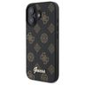 Guess GUHMP16SPGPYSK iPhone 16 6.1" czarny/black hardcase Peony Script MagSafe na NearMe.pl