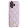 Guess GUHMP16SPGPYSP iPhone 16 6.1" różowy/pink hardcase Peony Script MagSafe na NearMe.pl